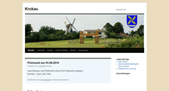 Desktop Screenshot of krokau.de